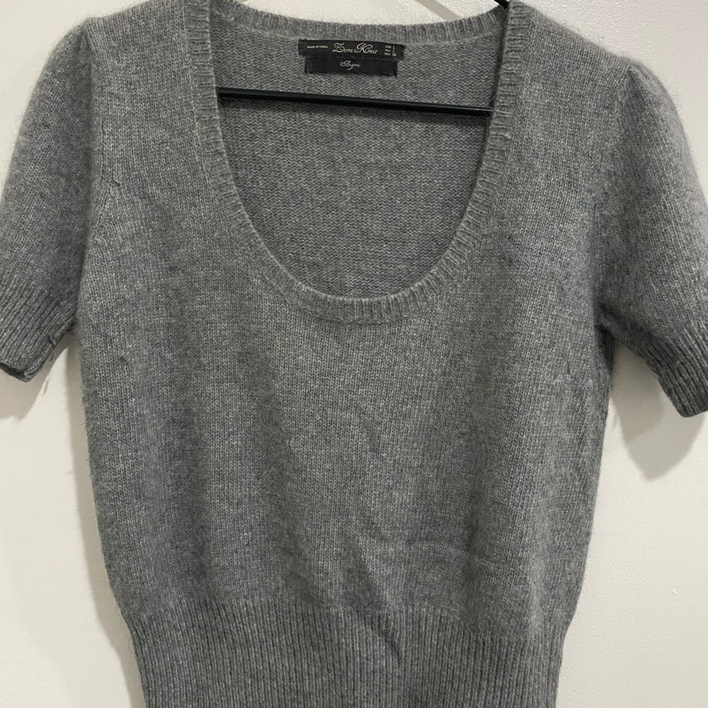 ZARA Puff Sleeve Sweater